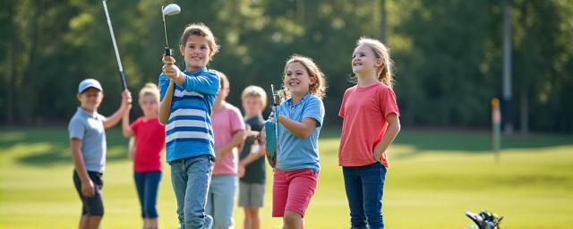 Klinik Golf Junior untuk Anak-anak